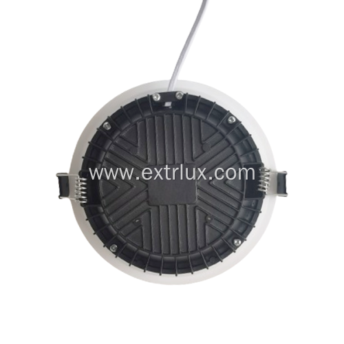 LED Recessed Round Aluminum Anti-glare Downlight 18W